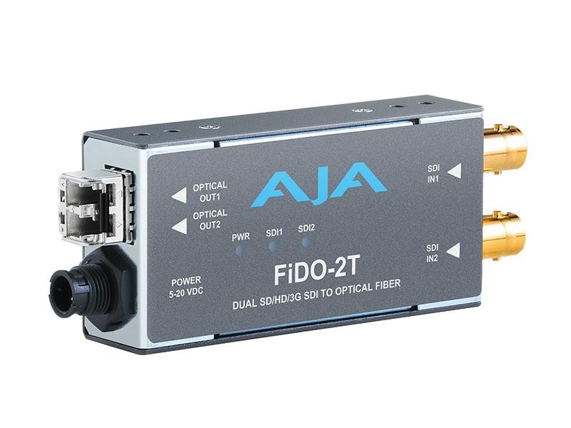 AJA FiDO-2T-MM 2-Channel 3G-SDI to Multi-Mode LC Fiber (Transmitter)