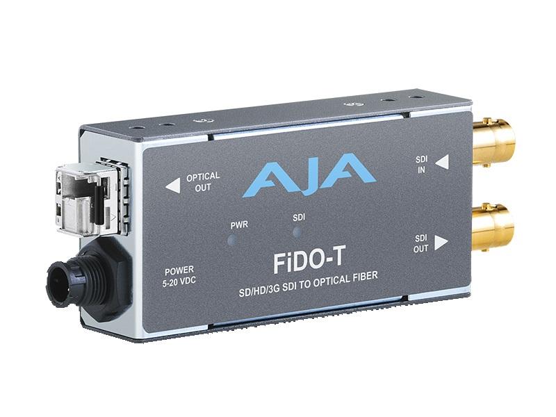 AJA FiDO-T-MM 1-Channel 3G-SDI to Multi-Mode LC Fiber Transmitter
