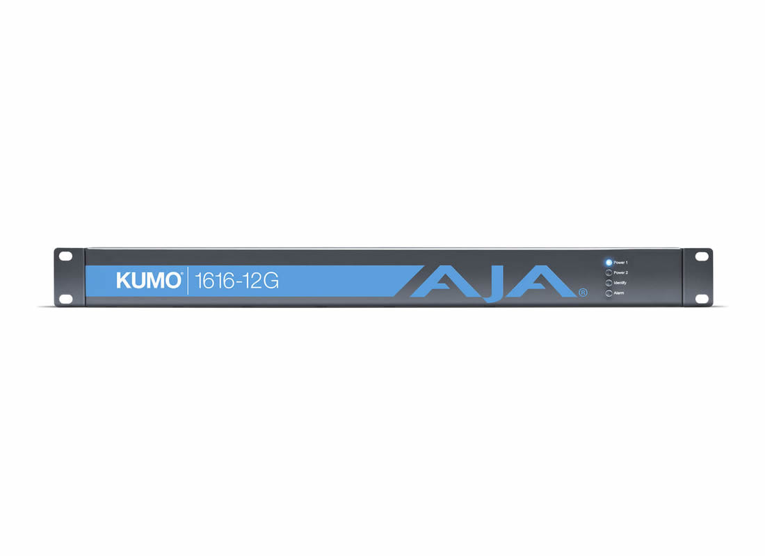 AJA KUMO-1616-12G Compact 12G-SDI Router (1 RU)