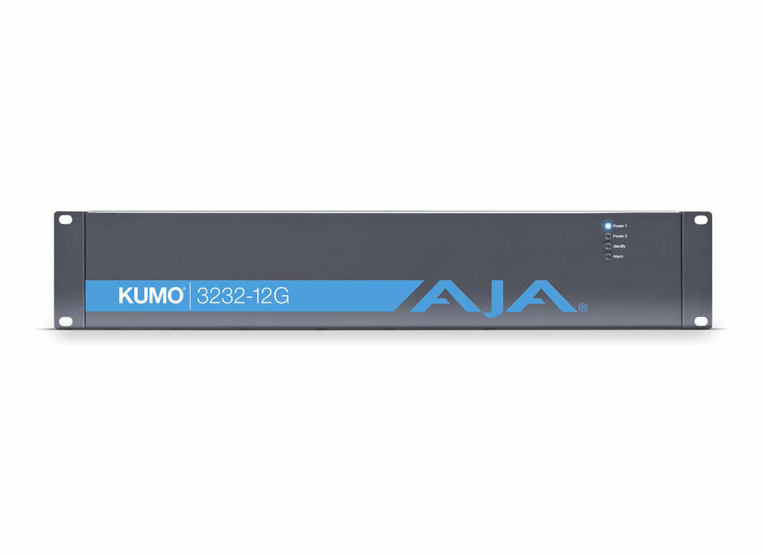 AJA KUMO-3232-12G Compact 12G-SDI Router (2 RU)