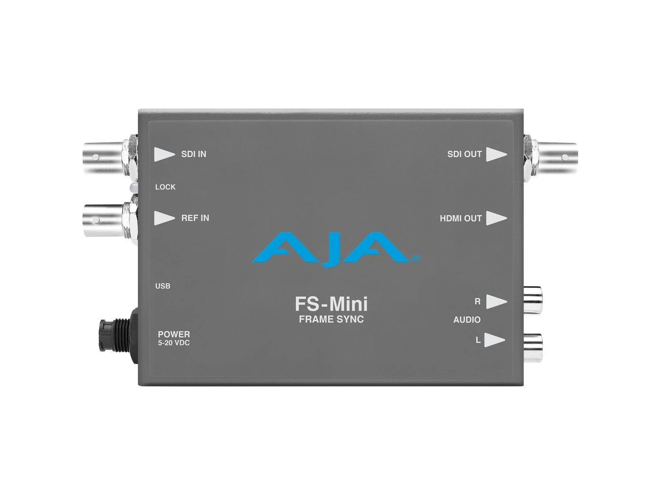 AJA FS-MINI-R0 3G-SDI Utility Frame Sync / SDI / HDMI Simultaneous Outputs / Up/Down/Cross Conversion