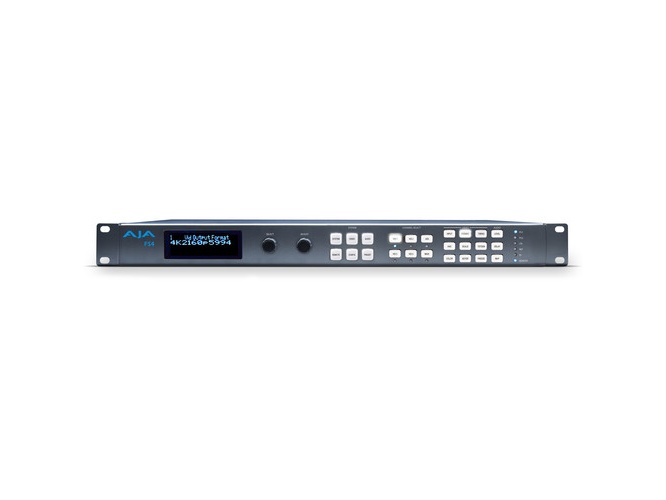 AJA FS4-R0 4-Channel 2K/HD/SD / 1-Channel 4K/UltraHD Frame Sync / Up Down Cross-Converter - Image 2