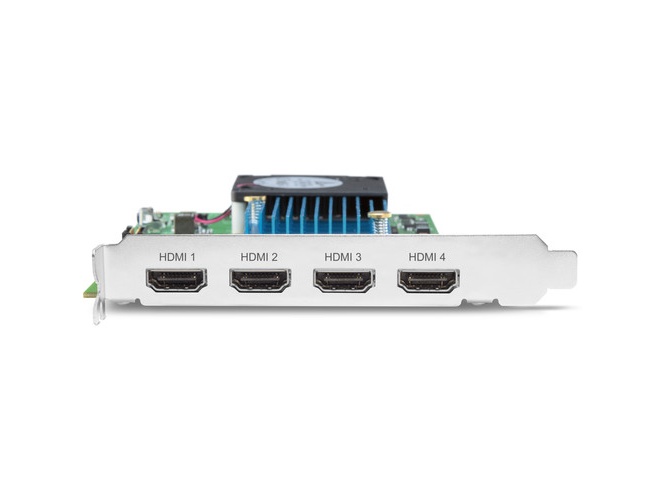 AJA KONA-HDMI4R-R0 4-Channel HDMI Capture Card / Dual 4K60 / Quad 1080p60 / 8-Lane PCIe 2.0 - Image 2