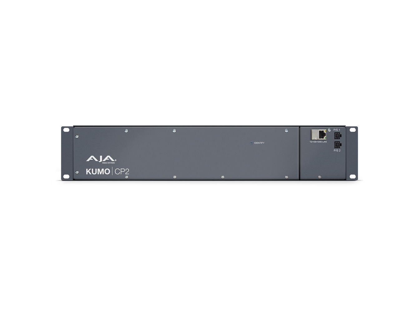 AJA KUMO-CP2-R0 2RU Control Panel / 80 Buttons / Controls 4 KUMO Routers / Salvo / Redundant Power - Image 2