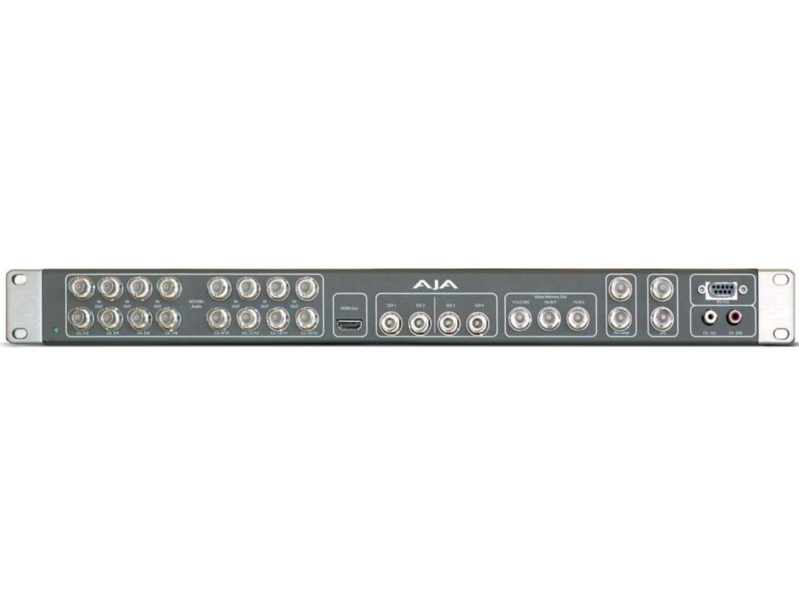 AJA K3G-BOX-R0 1RU External Breakout Box for KONA 4