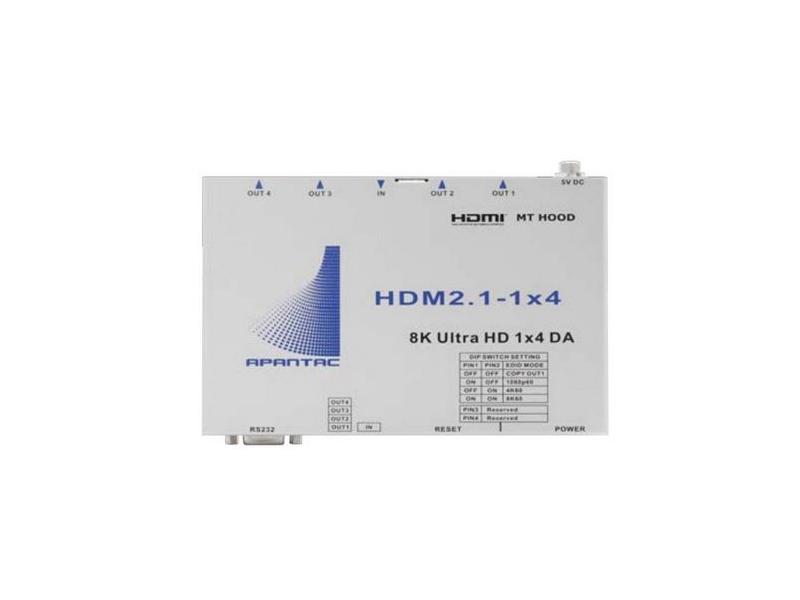 Apantac HDM2.1-1×4 1 x 4 HDMI 2.1 Splitter