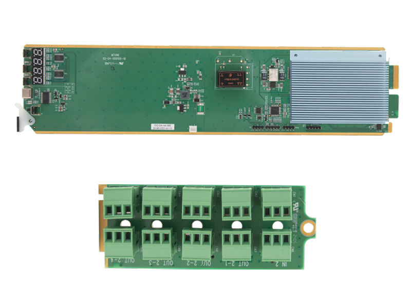 Apantac OG-DA-AA-SET-1 OpenGear Balanced Analog Audio Distribution Ampfilie (Main Board / Rear Module1)