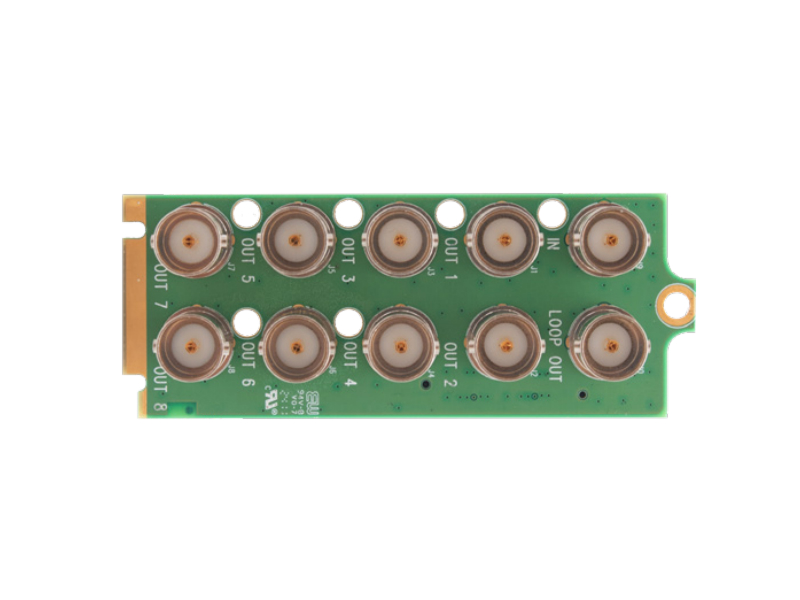 Apantac OG-DA-AES-RM OpenGear Rear Module for 1 x 8 AES Distribution Ampflier