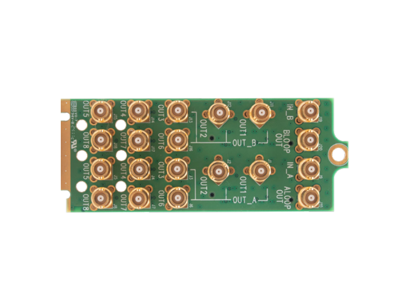 Apantac OG-DA-AES-RM2 High Density openGear Rear Module for Two 1 x 8 AES Distribution Ampflier