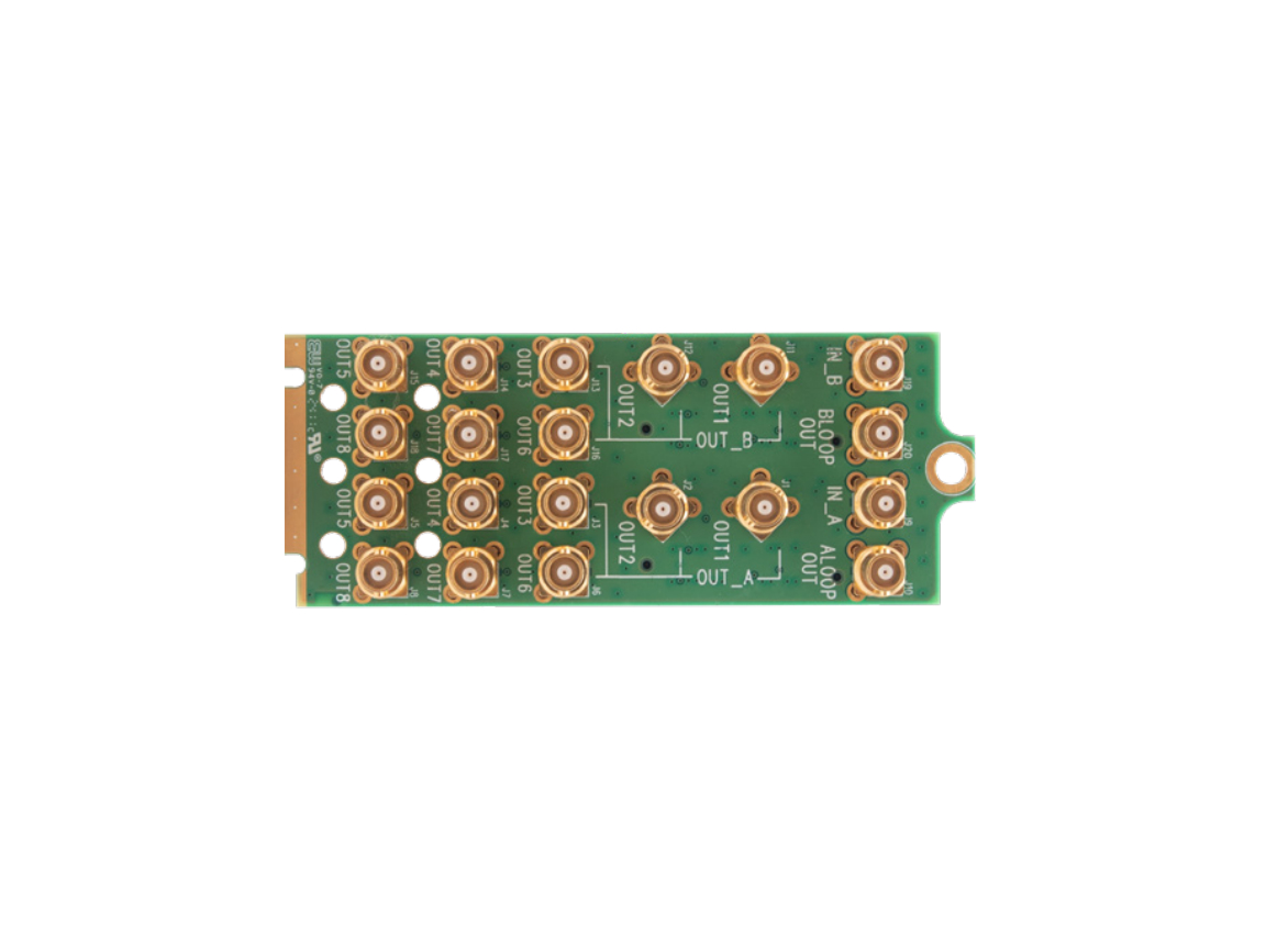 Apantac OG-DA-AV-RM2 High Density openGear Rear Module for Two 1 x 8 Analog Video Distribution Amplifier