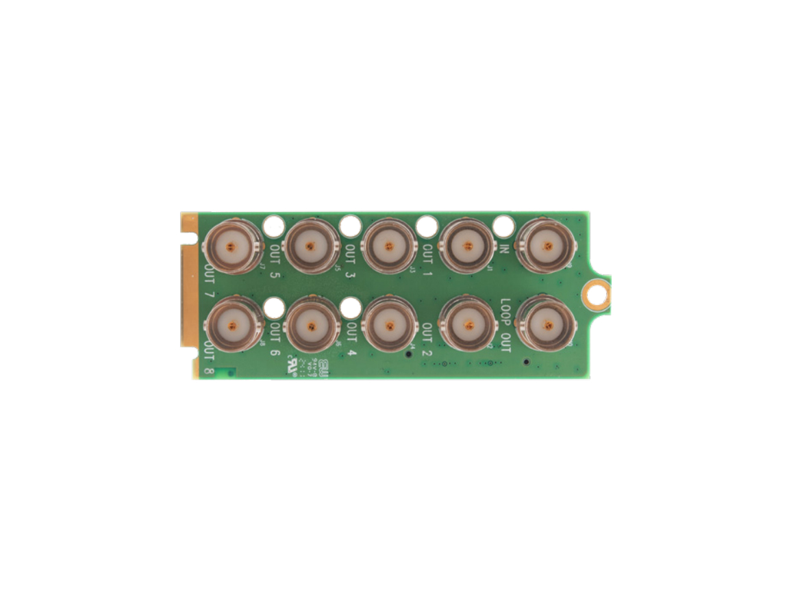 Apantac OG-DA-AV-SET-1 OpenGear 1 x 8 Analog Video Distribution Amplifier Set (Main Board / Rear Module) - Image 3
