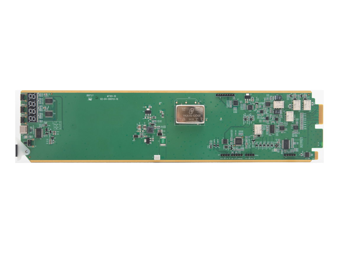 Apantac OG-DA-WC-SET-2 OpenGear 1 x 8 Word Clock Distribution Ampflier with loop out Set (2 x Main Board / Rear Module2) - Image 2