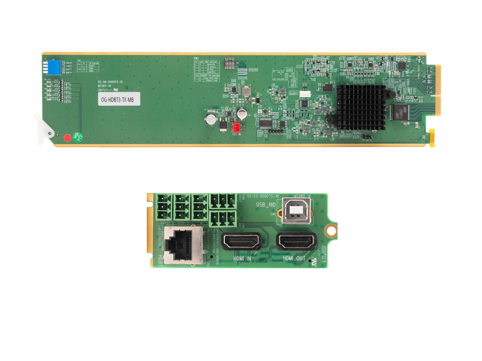 Apantac OG-HDBT3-Tx-SET-1 OpenGear HDMI/HDBaseT3 Transmitter Set (Main Board / Rear Module)
