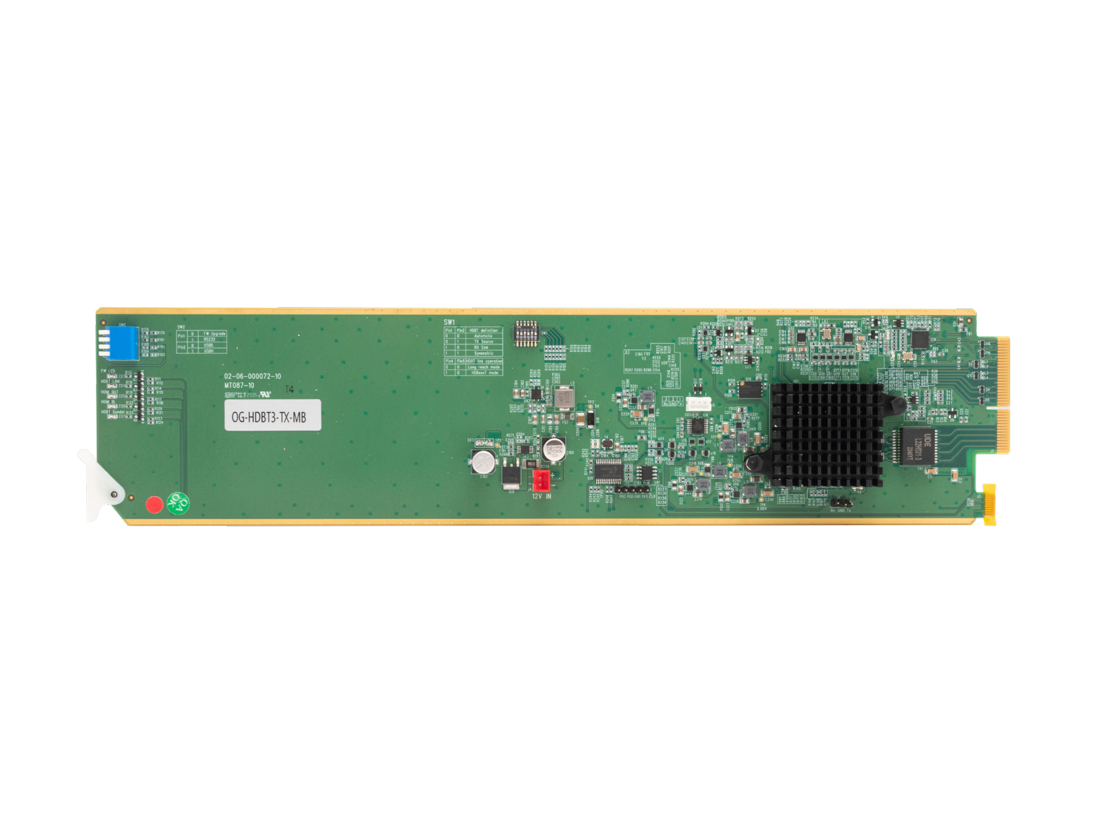 Apantac OG-HDBT3-Tx-SET-2 OpenGear HDMI/HDBaseT3 Transmitter Set (2 x Main Board / Rear Module2) - Image 2