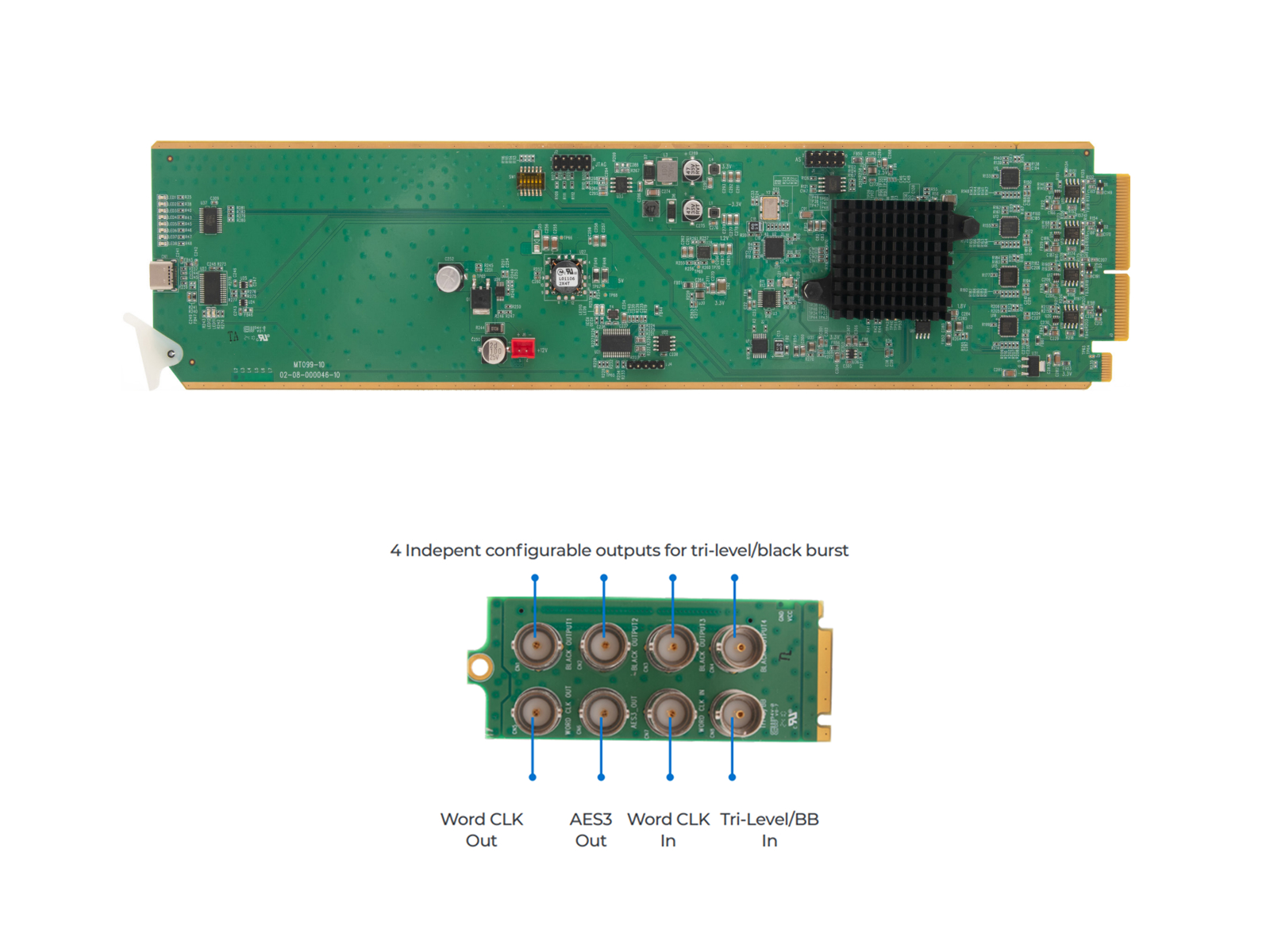 Apantac OG-SYNC-SET-1 OpenGear Sync Generator Set (Main Board / Rear Module)