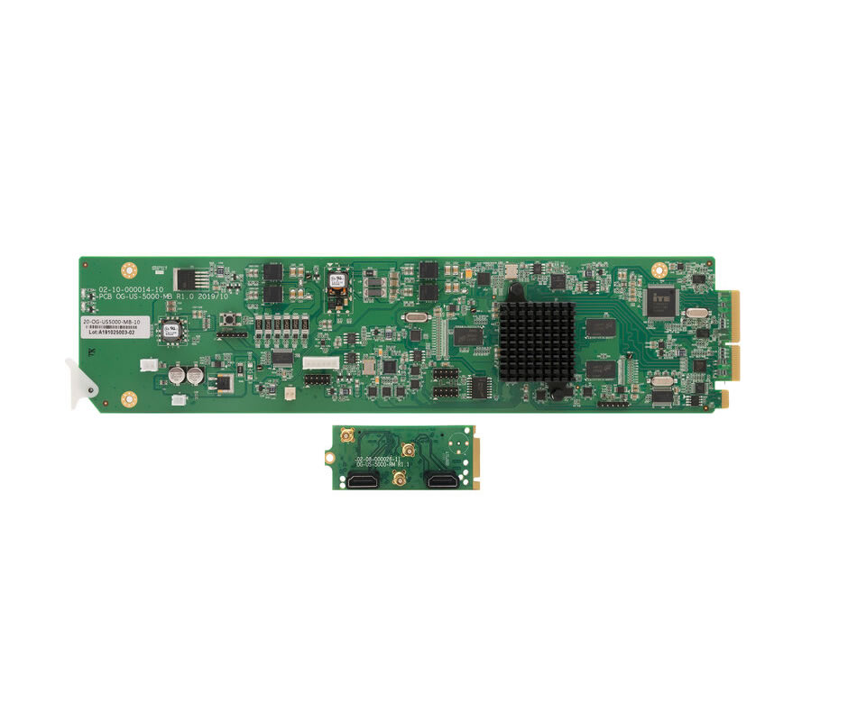 Apantac OG-US-5000-SET-1 4K Bidirectional Universal Scaler with Genlock OG-US-5000-MB with Rear Module Bundle