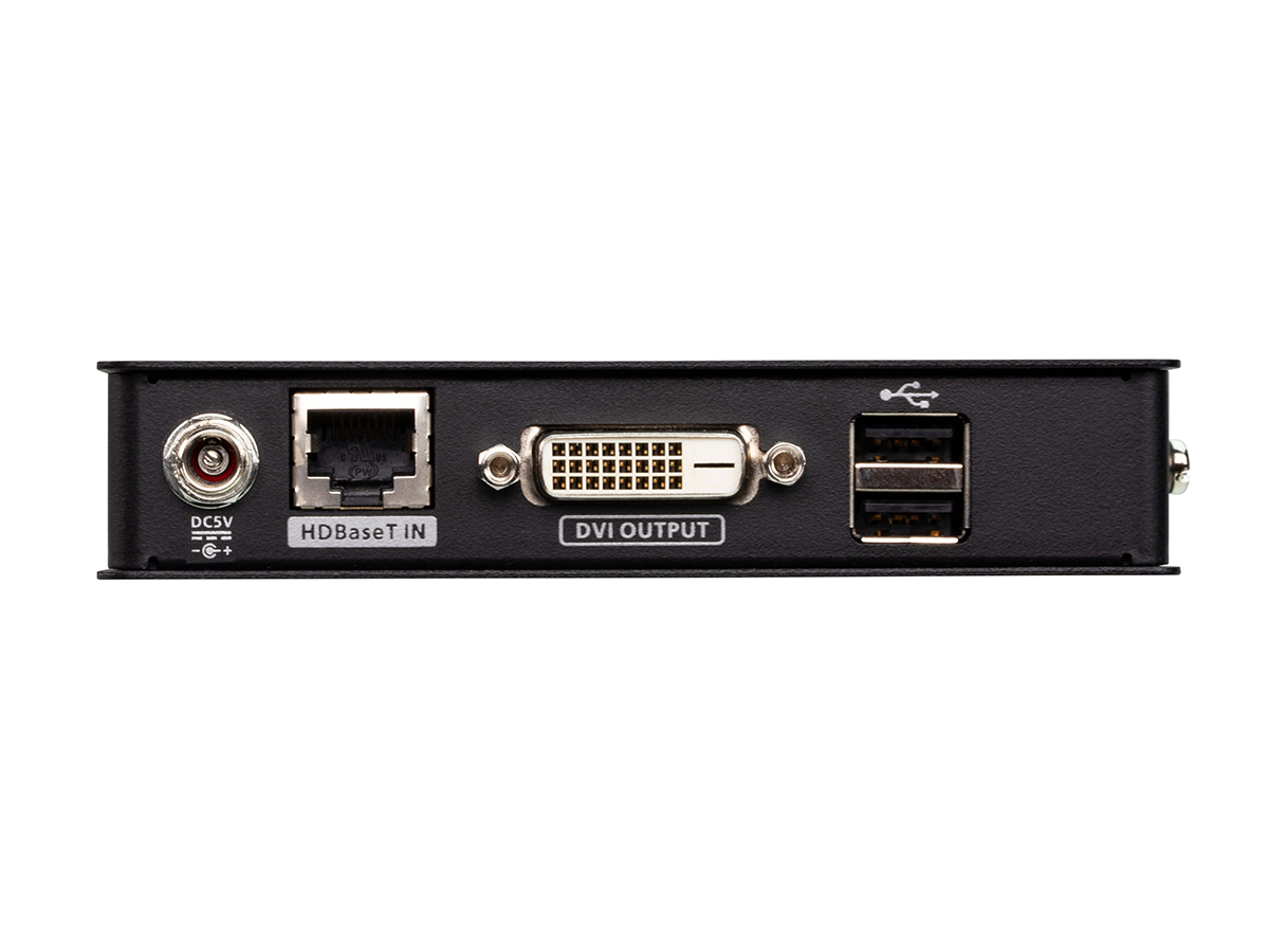 Aten CE611 HDBaseT USB DVI KVM Extender Transmitter / Receiver 330ft/100m Stereo Audio / RS-232 / USB 2.0 - Image 6