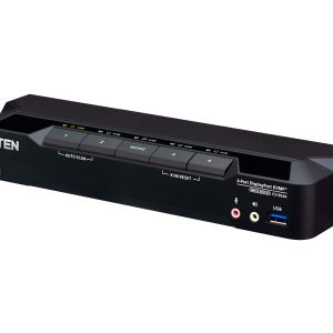 Aten CS1924A 4-Port USB 3.1 Gen1 8K DisplayPort KVMP Switch / 8K60 4K120 DP1.4 / USB Hub