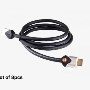 Atlona AT-LCS-8-SET8 8ft 1080P 4K HDR High Speed HDMI 18Gbps Cable with Ethernet for PS4 XBOX One (Lot of 8pcs)