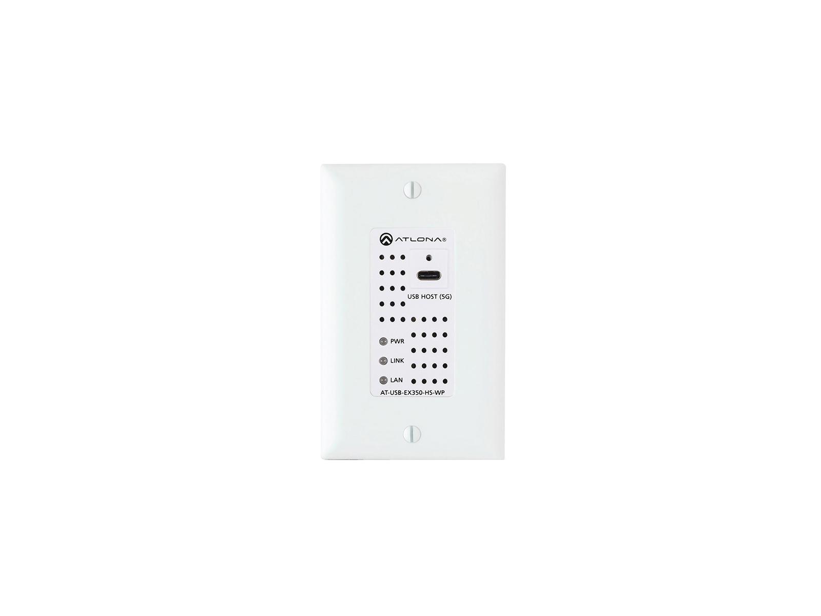 Atlona AT-USB-EX350-WPH-KIT USB 3.2 Gen 1 Extender 5 Gbps over Cat6A up to 330 ft / USB-C Wall Plate - Image 2