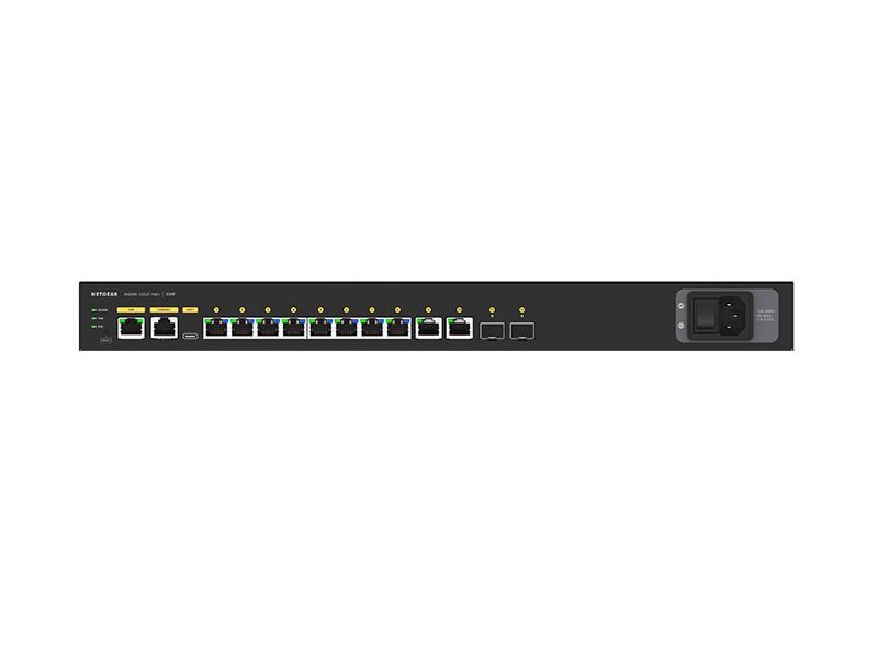 Atlona NETGEAR-GSM4212P 8x1G PoE+ 125W 2x1G and 2xSFP Managed Switch - Image 4