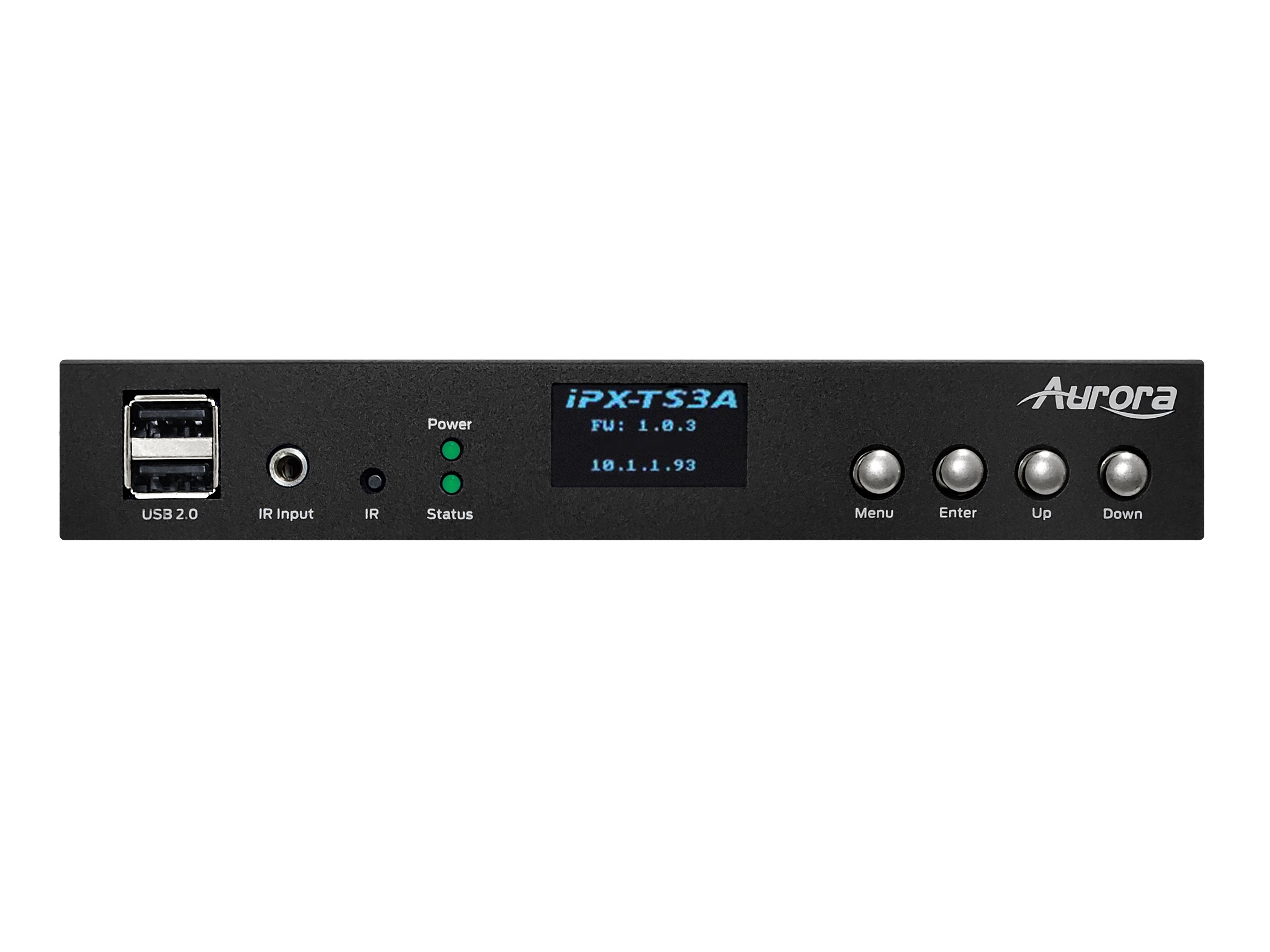 Aurora Multimedia IPX-TS3A-CF-Pro 4K 10Gbps SDVoE AV-over-IP Simultaneous Encode/Decode Transceiver Box with 2 HDMI In/1 HDMI Out - Image 2