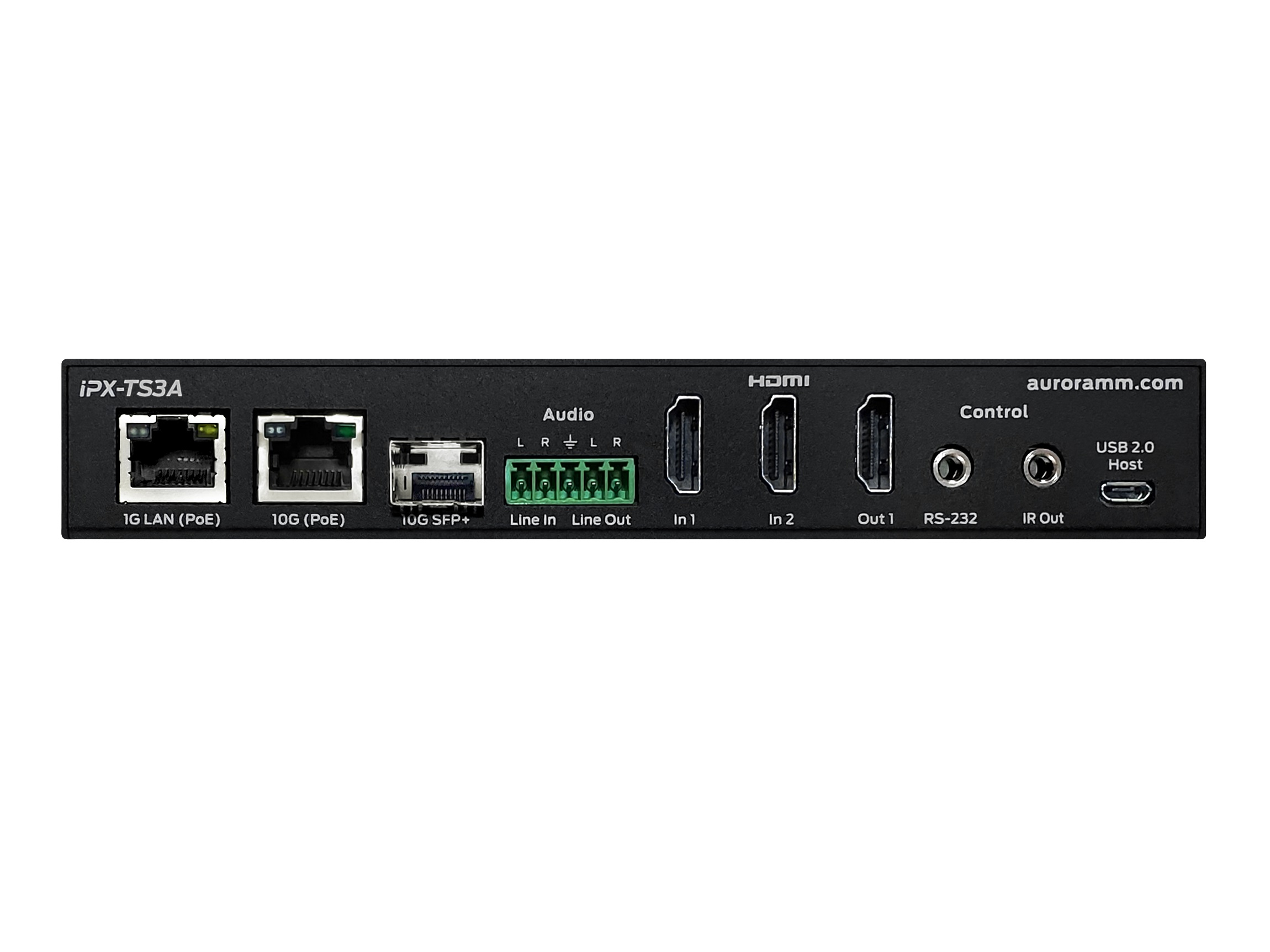 Aurora Multimedia IPX-TS3A-CF-Pro 4K 10Gbps SDVoE AV-over-IP Simultaneous Encode/Decode Transceiver Box with 2 HDMI In/1 HDMI Out - Image 4