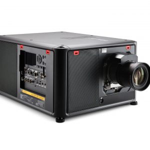 Barco R9409049-B1 21,000 lumens, 4K UHD, 3-chip DLP Digital Large Venue Projector with GSM, WiFi, TLD+