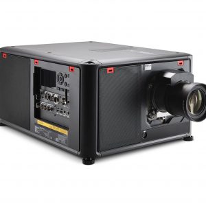 Barco R9409071-B1 15,000 lumens, 4K UHD, 3-chip DLP Digital Large Venue Projector with GSM, WiFi, TLD+