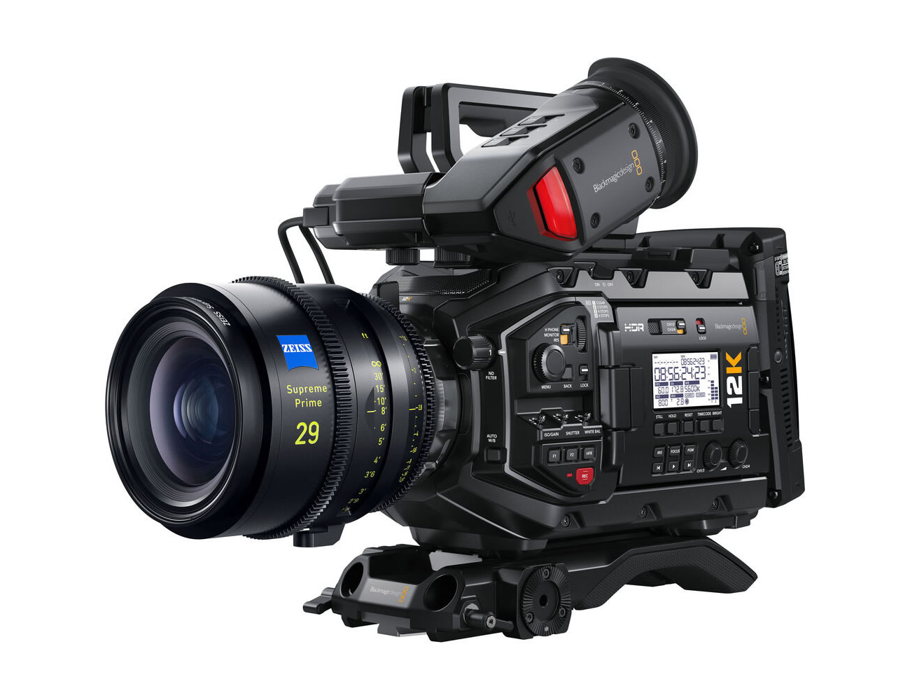 Blackmagic Design BMD-CINEURSAMUPRO12KOLPF URSA Mini Pro 12K OLPF Super35 12K Sensor / 14-Stop DR / 12-Bit RAW / PL Mount - Image 2