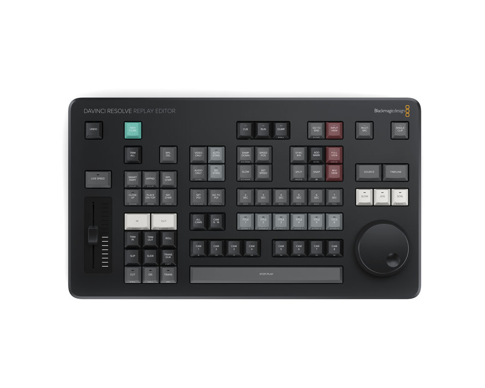 Blackmagic Design BMD-DV/RES/BBPNLMLEKAR DaVinci Resolve Replay Editor - Image 4