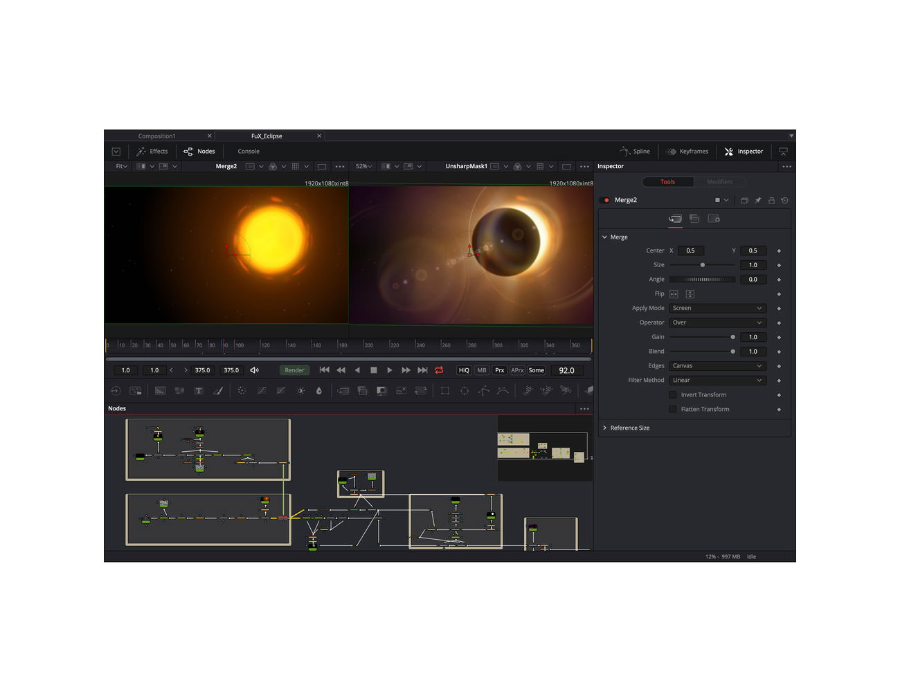Blackmagic Design BMD-DV/STUFUS Node-Based 2D/3D Compositing / GPU Rendering / Optical Flow / Unlimited Render Nodes - Image 2