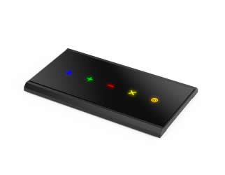 Bosch DCNM-FVP Flush Voting Panel / 5 Capacitive Touch Buttons / LED Illumination