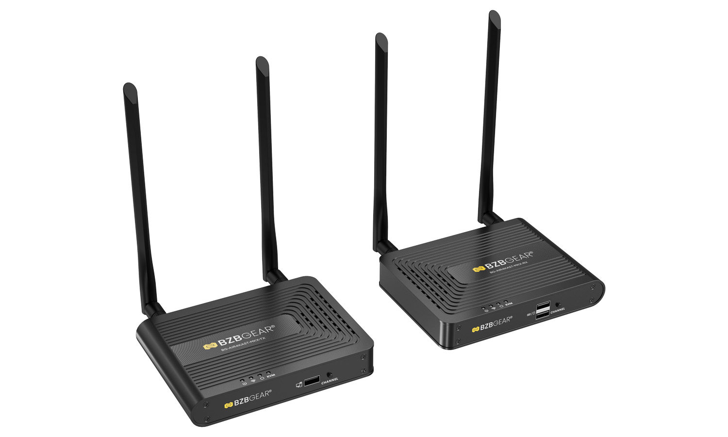 BZBGEAR BG-Air4Kast-MKX-RX 4K60 UHD Wireless HDMI Extender Kit with Multi-Receiver Support (Receiver) - Image 2