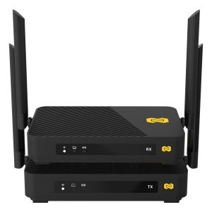 BZBGEAR BG-Air4Kast-Pro 4K60 UHD Wireless HDMI Sender/Receiver Extender Kit with Ultra-Low Latency
