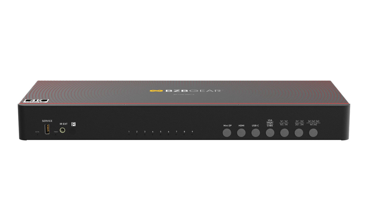 BZBGEAR BG-UHD-VWP19 4K UHD Advanced Multi Input Video Wall Processor with Seamless Switching/Scaling/EDID Management for up to 9 Tvs - Image 2