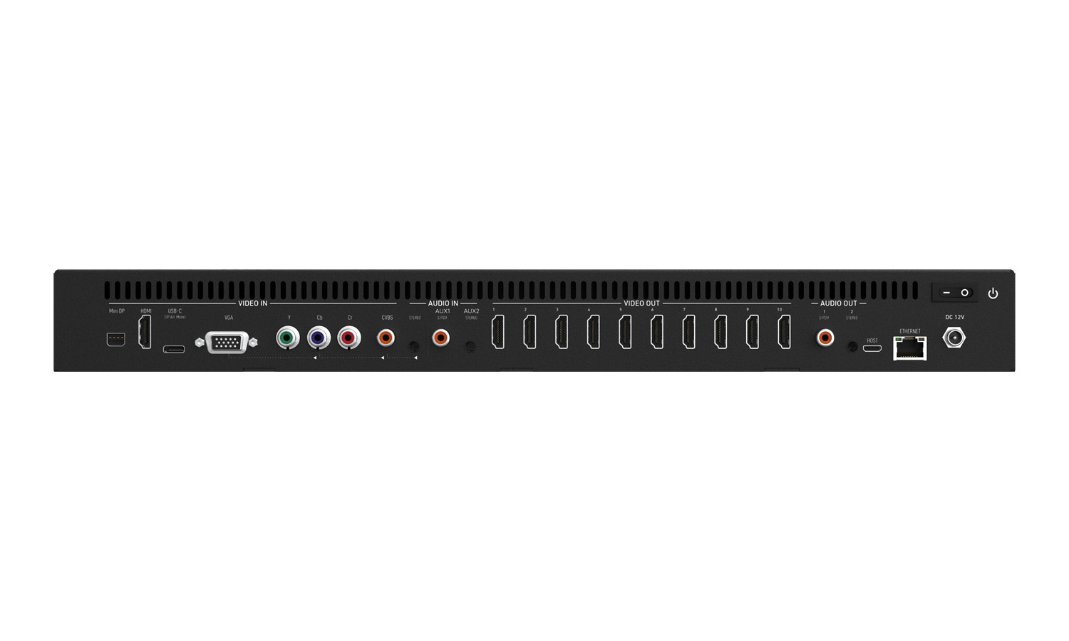 BZBGEAR BG-UHD-VWP19 4K UHD Advanced Multi Input Video Wall Processor with Seamless Switching/Scaling/EDID Management for up to 9 Tvs - Image 4