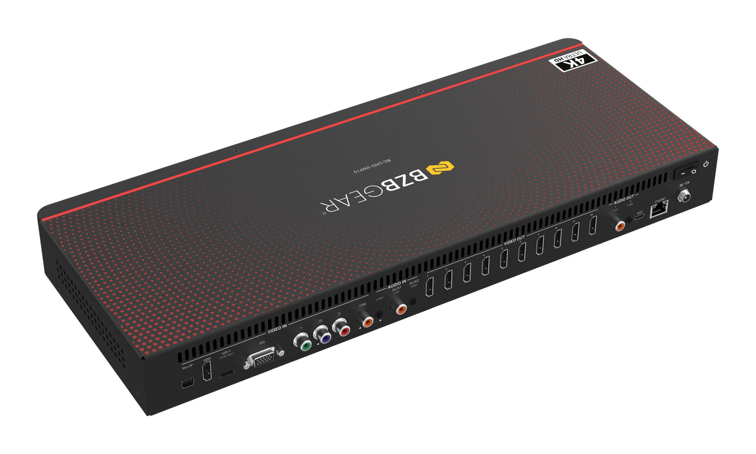 BZBGEAR BG-UHD-VWP19 4K UHD Advanced Multi Input Video Wall Processor with Seamless Switching/Scaling/EDID Management for up to 9 Tvs - Image 9
