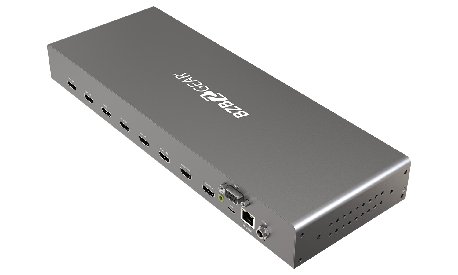 BZBGEAR BG-UHD-44M-b 4x4 4K UHD HDMI Matrix Switcher with Auto Downscaling and RS-232/IP/Cloud - Image 4