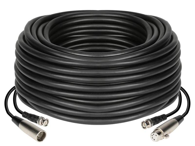 Datavideo CB-46 30m All-in-One Cable (BNC and 5-pin XLR Intercom)