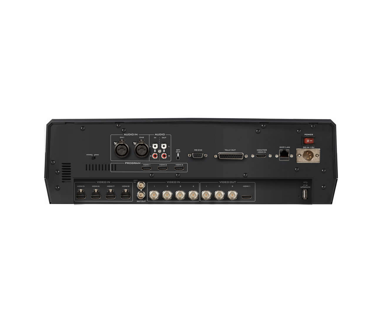 Datavideo HS-2600 8-Input SDI/HDMI Production Switcher / H.264 Streaming Recorder / 1080p60 / 17.3in Monitor - Image 5