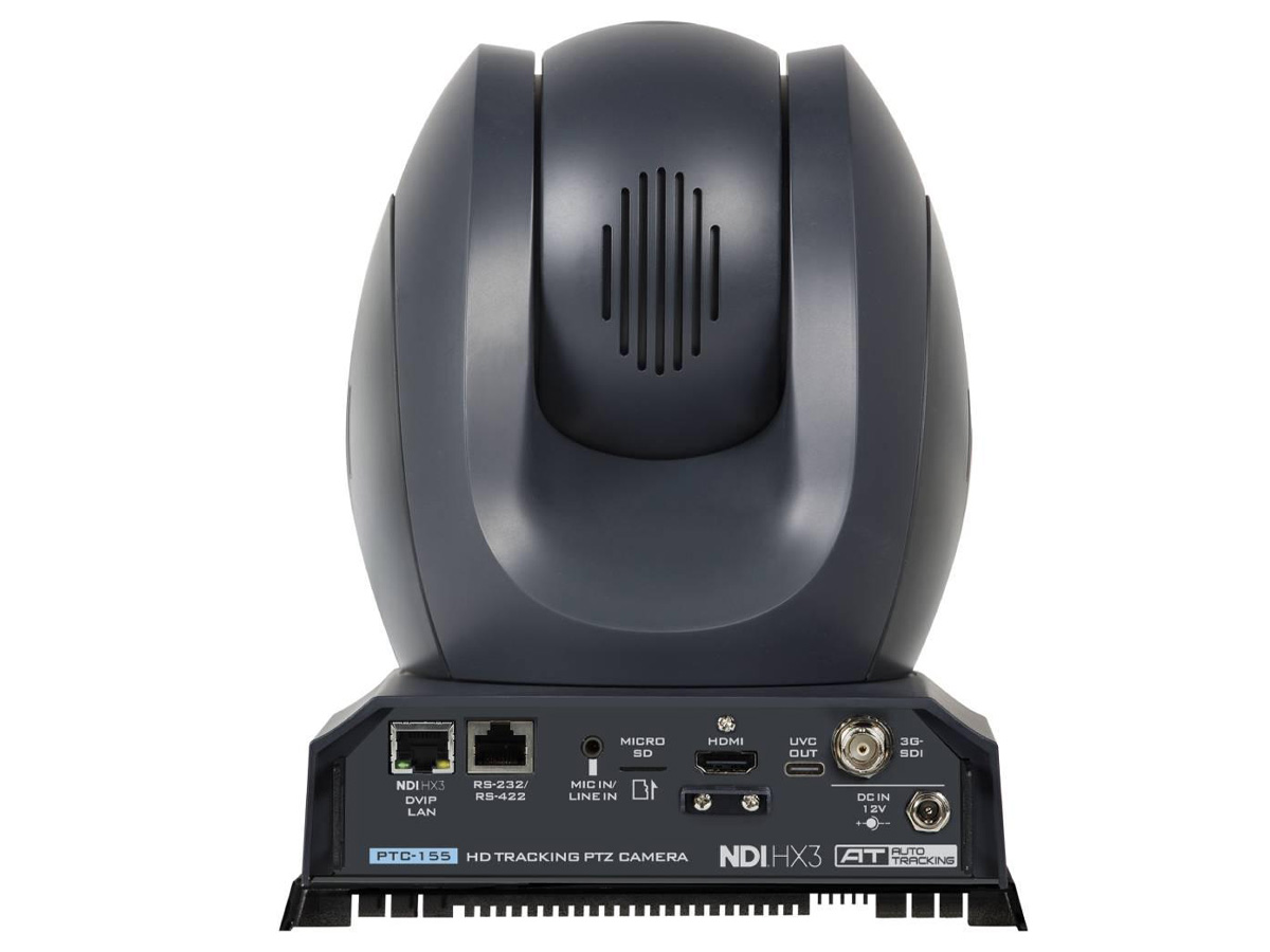 Datavideo PTC-155 Full HD 1080p60 AI Auto-Tracking PTZ Camera / 30x Optical Zoom / Dual-Lens / NDI|HX3 - Image 2