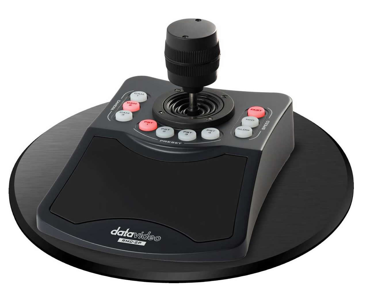 Datavideo RMC-2P 3-Channel PTZ Camera Controller / 3-Axis Joystick / PoE 802.3af / 4 Presets