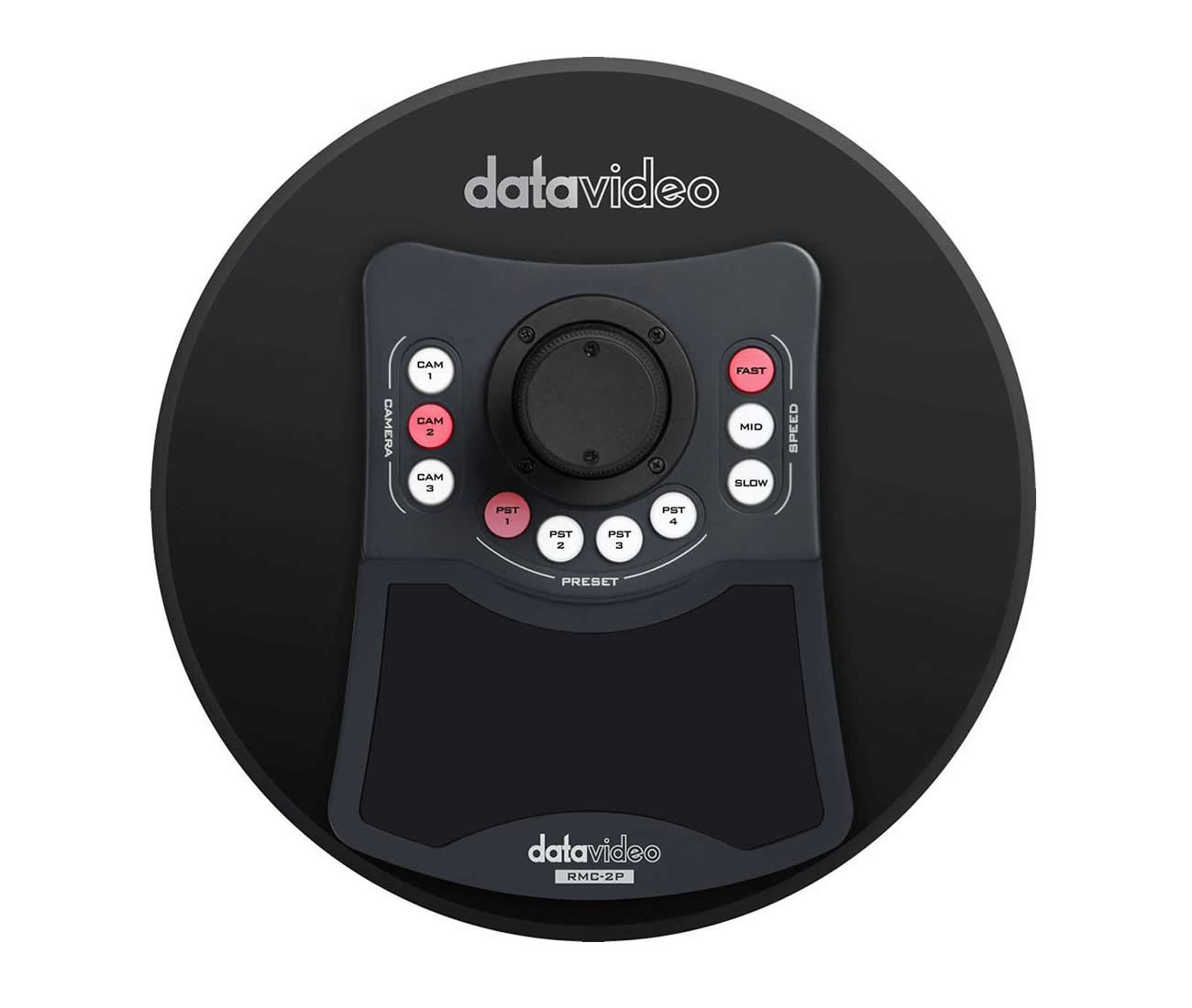 Datavideo RMC-2P 3-Channel PTZ Camera Controller / 3-Axis Joystick / PoE 802.3af / 4 Presets - Image 4