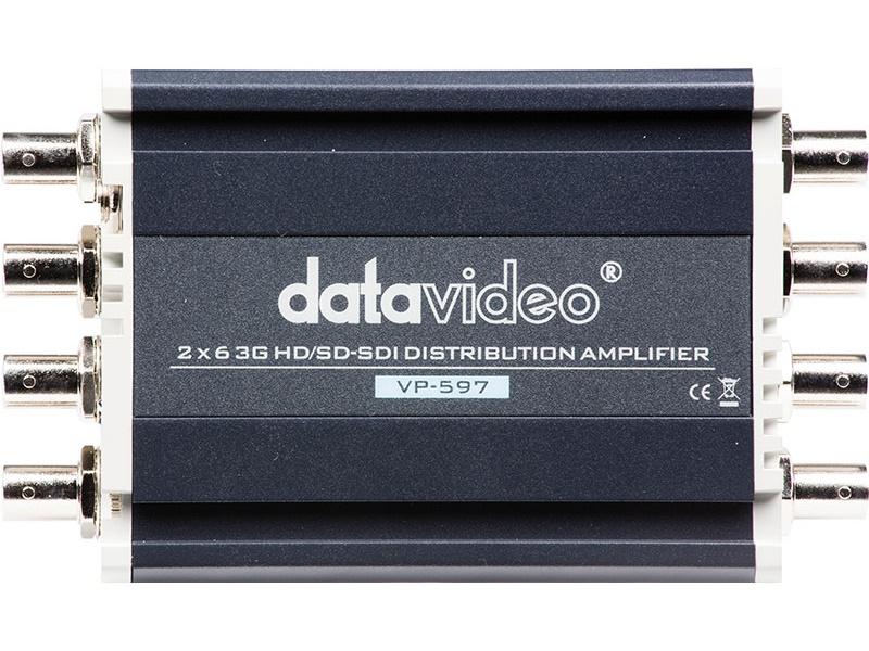 Datavideo VP-597 2x6 3G HD/SD-SDI Distribution Amplifier - Image 4