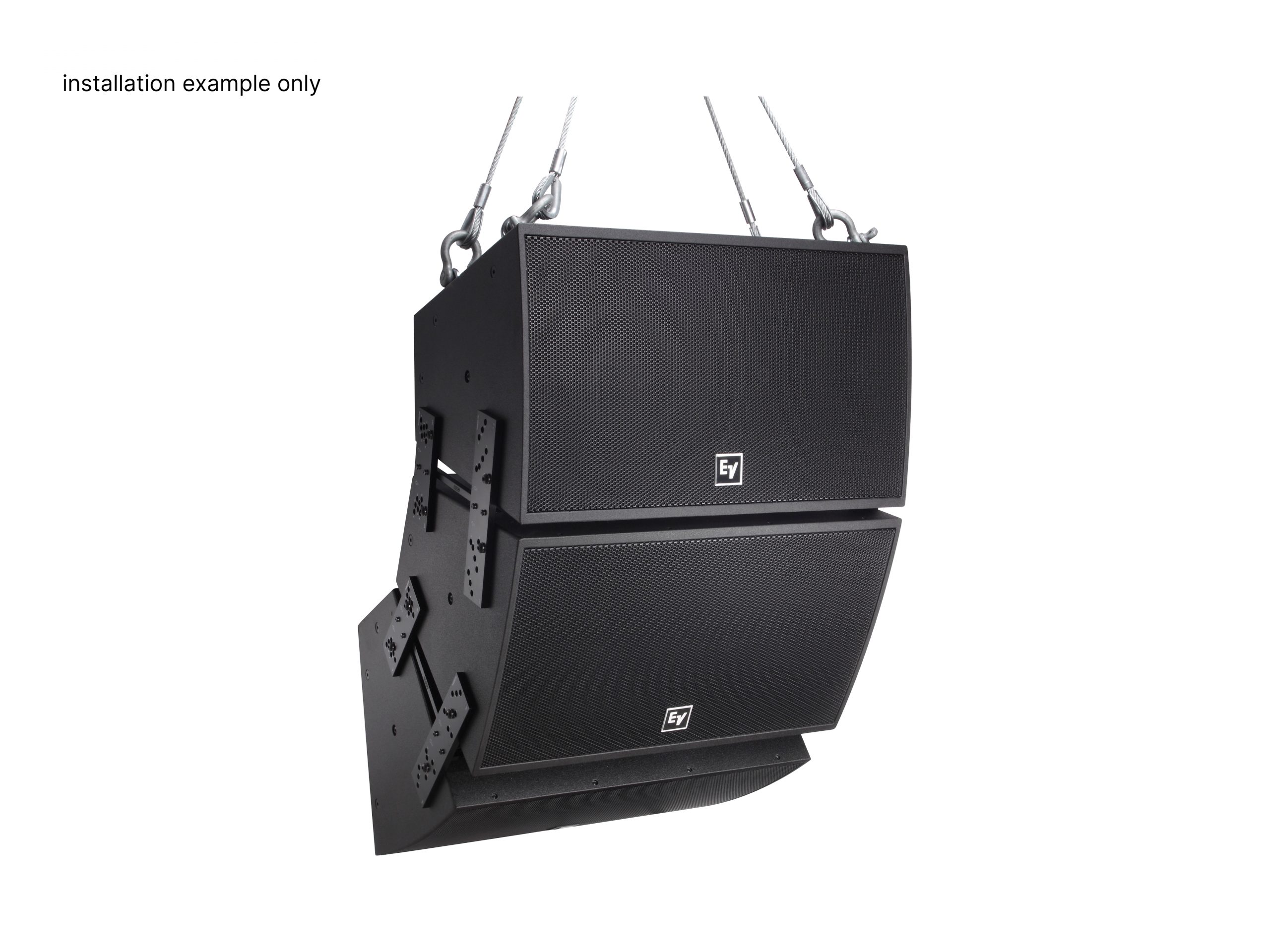 Electro-Voice EVF-1152D/96-BLK 15in 90 x 60 Rotatable Waveguide Point-Source Loudspeaker 600W Passive/Bi-Amp / Black - Image 2