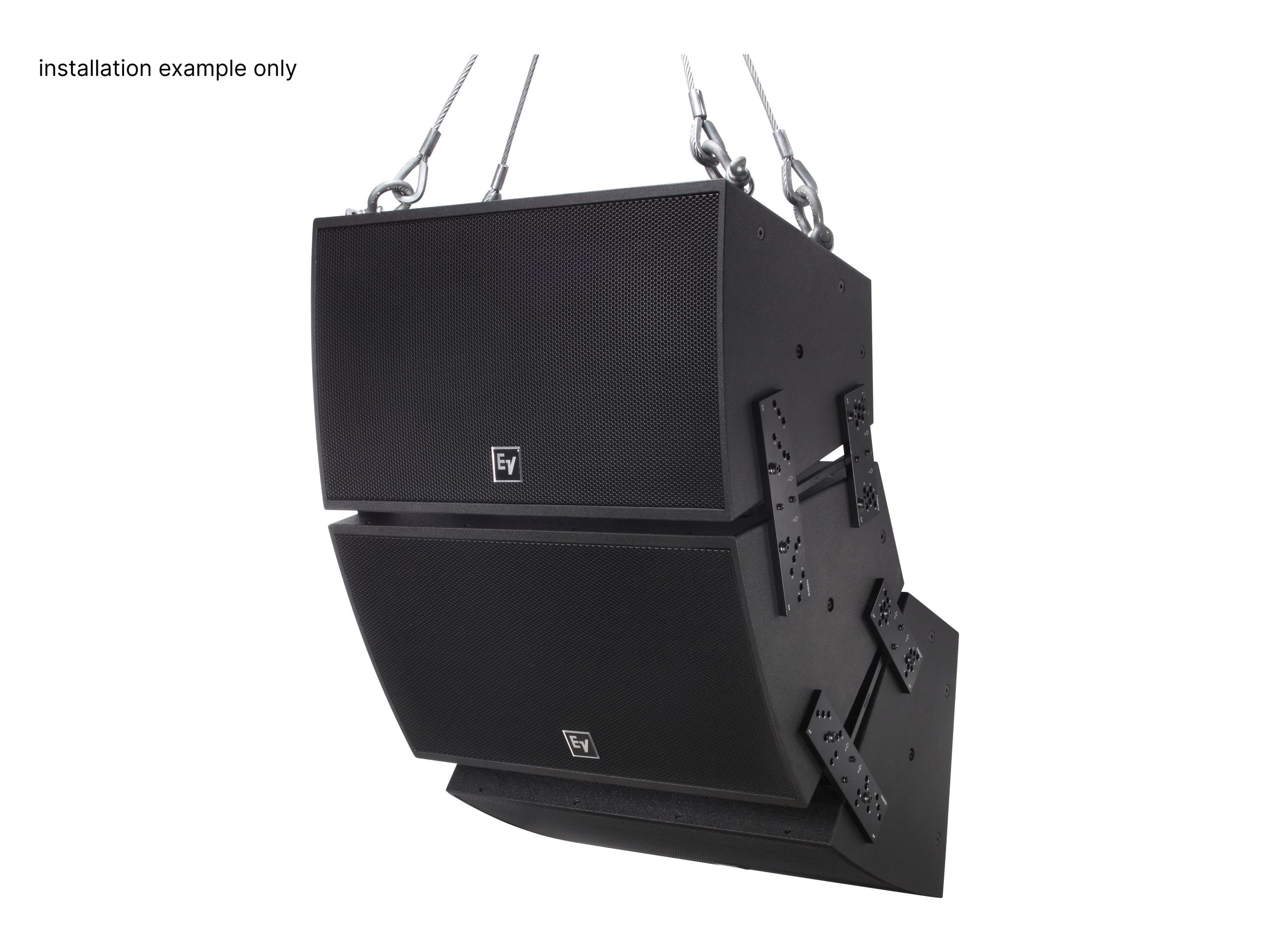 Electro-Voice EVF-1152D/96-BLK 15in 90 x 60 Rotatable Waveguide Point-Source Loudspeaker 600W Passive/Bi-Amp / Black - Image 4