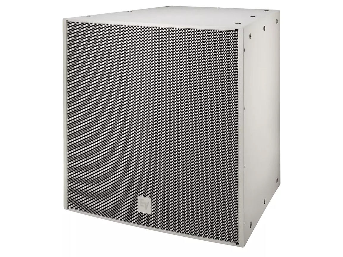 Electro-Voice EVF-2151D-FGW 15in Dual Front-Loaded Subwoofer / Fiberglass Enclosure / 1000W / White