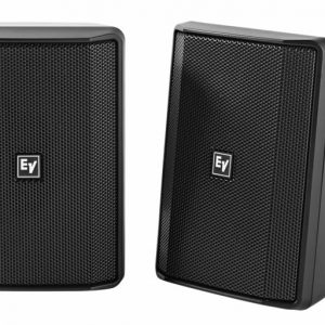 Electro-Voice EVID-S5.2TB Quick install Speaker 5” cabinet 70/100V black. IP54, pair