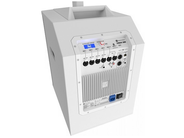 Electro-Voice EVOLVE50M-SW Portable 1000W Bluetooth-Enabled Subwoofer/White - Image 3